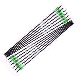 Elong Offre Spéciale Flèches en fibre de verre de 7.8mm pour <span class=keywords><strong>Archer</strong></span> Tir à <span class=keywords><strong>l</strong></span>'arc en fibre de verre Flèche en carbone mixte - Product Image 5