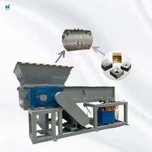 Trituradora de madera maciza de un solo eje, máquina trituradora de palés de plástico, hecha en china - Product Image 1