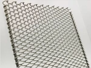 高温チェーンスパイラルコンベアベルトバランス織りワイヤーベルト - Product Image 5