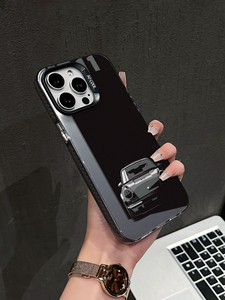 Funda para Teléfono con Diseño de Auto Deportivo Vintage, Acabado de Espejo Bicolor, TPU Pintado con UV, Antigolpes, Antihuellas, Protección de Lente - Product Image 3