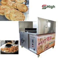 Machine à pain pita commerciale entièrement automatique, grand four électrique tandoori, four à gaz rotatif pour galettes arabes, crêpes et pâtisseries Meigan Cai
