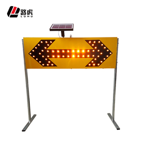 إشارات التحكم في مرور السيارات, علامات LED وامض المرور دليل البناء الألومنيوم الشمسية السهم الاتجاه علامة - Product Image 1