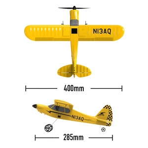 VOLANTEXRC 76114R aliante elettrico 3CH aereo telecomandato pronto a volare <span class=keywords><strong>Sport</strong></span> Cub S2 RC aereo per principianti - Product Image 5