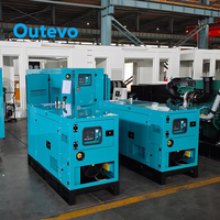   Groupe électrogène diesel silencieux triphasé Outevo 70KW-220KW pour l'exploration sur le terrain, les aéroports et les ports