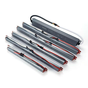 Lámpara de Pared Súper Delgada IP67 para Exteriores, 12V 24V, Impermeable, Fuente de Alimentación LED de Aluminio Individual para Caja de Luz, Espejo de Baño - Product Image 4