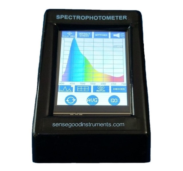 Portable Electronic Handheld Spectrophotometer With 1-Year Warranty 400-700 Nm Range