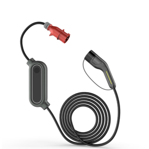 Nuevo cargador portátil de CA EV de 11kw a 22kw 32A 16A Tipo 2 450V CA 3 fases con pantalla LCD para vehículos eléctricos - Product Image 1