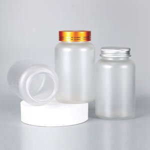 Botella PET de Alta Calidad con Acabado Mate, 100ml, 130ml, 200ml, 300ml, 4oz, 8oz, con Tapa Metálica de Rosca para Cápsulas de Suplementos - Product Image 4