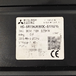 มอเตอร์ HG-SR734BJKW0C-S170210 สำหรับเครื่อง CNC PLC ของมิตซูบิชิ - Product Image 2