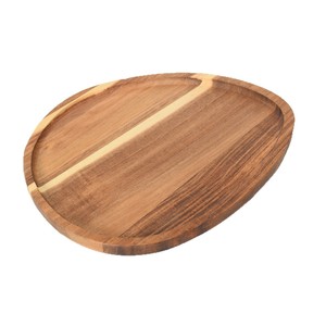 Solid wood small <b>tray</b>, walnut wood irregular shaped nut and snack <b>tray</b>, <b>dinner</b> plate, wooden tableware plate, wooden <b>tray</b> - Product Image 5