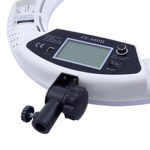 Cho FOSOTO FE-480II 96W bi-màu vòng ánh sáng đèn ảnh <span class=keywords><strong>studio</strong></span> & Youtube trang điểm video điều khiển từ xa cho ánh sáng chụp ảnh - Product Image 4