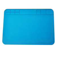 Tapis Magnétique Résistant à la Chaleur TE509 Isolation Soudure Silicone Pad Bureau Plate-Forme Tapis Station De Soudage Fer PC BGA Outils De Réparation