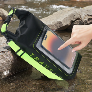 <strong>Waterproof</strong> <strong>PVC</strong> Diving <strong>Bag</strong> with Phone <strong>Bag</strong> Suitable for Swimming Hiking, and Drifting - Product Image 6
