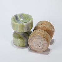 Porte-encens en marbre artisanal, durable et écologique pour la décoration de la maison, les espaces de bureau, plateau artistique d'aromathérapie, diffuseur