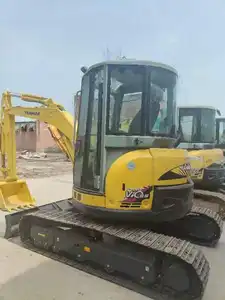 Nhà Máy Giá thủy lực mini nhỏ gọn Yanmar vio55-5B sử dụng towable backhoe excacavadora