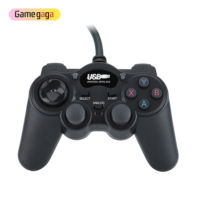 Gamegaga 038 3-in-1 Wireless 2.4GHz Joystick Game Controller Gaming Gamepad AA Battery Powered 10-15M Range for P3 PC Android TV