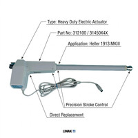Actionneur de levage linéaire Linak LA31 312100+31450X4X pour four de refusion SMT Heller 1913 MKIII, pièces de rechange pour l'entretien du convoyeur