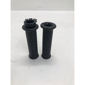 Compatibile con il sistema elettrico Honda Cbr 600 F 2001 2006 Manopole per manubrio in gomma nera Parti per moto - Product Image 1