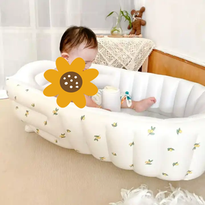 <span class=keywords><strong>Vasca</strong></span> da Bagno Gonfiabile Portatile per Neonati e Bambini, Pieghevole per Viaggi - Product Image 5