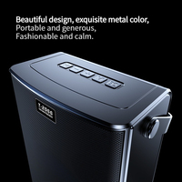 Machine à karaoké, haut-parleur Bluetooth portable, effet d'éclairage LED super coloré, 2 microphones sans fil et 5 effets sonores