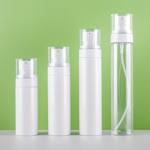 PET Plastic White Spray <b>Bottles</b> Cosmetic Container 1oz 2oz 30ml 60ml Empty Cream Lotion Airless Pump <b>Bottle</b> for <b>Travel</b> Skincare - Product Image 5