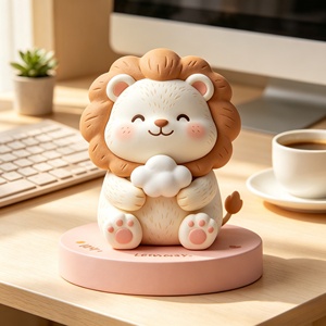 Sculpture de <span class=keywords><strong>lion</strong></span> BZY avec tailles personnalisables, parfaite pour les grands espaces extérieurs ou les petits bureaux, idéale pour la décoration de la maison en résine - Product Image 5
