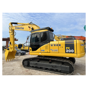 Excavadora de cadenas Komatsu PC200-7 usada, 100% original de Japón, 20 toneladas, de segunda mano, con motor, caja de cambios y bomba de engranajes en venta - Product Image 1