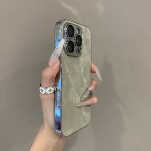 Custodia per telefono Fashion Business con placcatura e fori precisi per <span class=keywords><strong>iPhone</strong></span> 17 Air 16 15 14 13 12 Pro <span class=keywords><strong>11</strong></span>, protezione antiurto completa per la fotocamera - Product Image 4