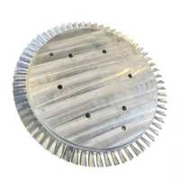 Vortex Blower Impeller for Auto Pneumatic Systems 5-Axis CNC Machined Aluminum Alloy Turbo Blades Compressor Centrifugeimpeller