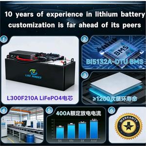 แบตเตอรี่ลิเธียมสำหรับรถยก Likeminded LMDD 76.8V 210Ah 16.1kWh LiFePO4 1200+ รอบการใช้งานแบบ Deep Cycle  กระแสไฟปล่อยต่อเนื่อง 400A รับประกัน <span class=keywords><strong>3</strong></span> ปี - Product Image 2