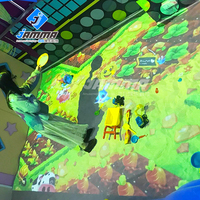 Projecteur interactif 3d de PROJECTION de plage magique, jeux 3d immersif AR VR simulateur jeux interactifs d'intérieur pour enfants