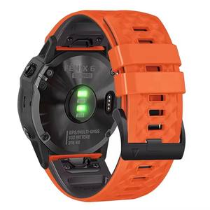 Tschick QuickFit 22 26mm <span class=keywords><strong>Bracelet</strong></span> en Silicone pour <span class=keywords><strong>Garmin</strong></span> Fenix 7X 7 6X 6 Pro 5 5X Plus MK1 <span class=keywords><strong>Bracelet</strong></span> de Montre <span class=keywords><strong>Epix</strong></span> Gen <span class=keywords><strong>2</strong></span> Enduro <span class=keywords><strong>2</strong></span> - Product Image 2