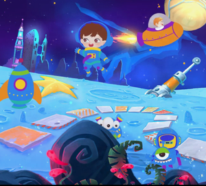 <span class=keywords><strong>Jeux</strong></span> interactifs de projection murale en vente chaude, produits de réalité augmentée pour parcs d'attractions, dessin interactif, projecteur mural interactif - Product Image 3