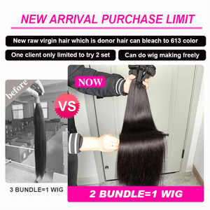 Parrucca in Capelli Indiani Vergini Lisci Naturali Non Trattati, Senza Colla, con Pizzo HD Completo, <span class=keywords><strong>100</strong></span>% Capelli Umani, Frontale in Pizzo - Product Image 3