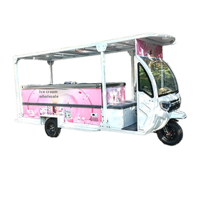 รถขายของเคลื่อนที่แบบเปิดโล่ง 60v จากโรงงานโดยตรง สำหรับขายเครื่องดื่มเย็นริมทาง - Product Image 1