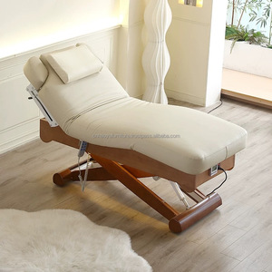HY Tattoo Table Spa Topper Cover Extension Luxury Facial Massage Salon Curve Beauty Electric Lash Bed - Product Image 5
