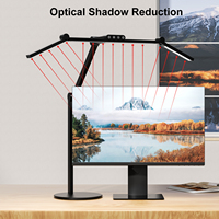 Lampe de bureau LED pliable réglable et simple Lampe de bureau à bras oscillant Lampe design pour salon
