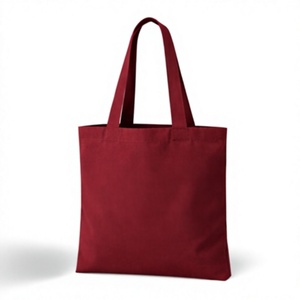 Bolsa de compras de lona de algodón con impresión de logotipo personalizada, plegable, resistente, reutilizable, con asas, para regalos. - Product Image 5