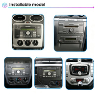 Autoradio Android avec écran tactile de 7 pouces, GPS, montage sur tableau de bord pour Ford Transit, Android Auto sans fil, CarPlay intégré, WiFi, MP3, USB