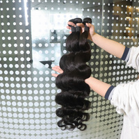 Iihtd — Extension de cheveux brésiliens en cheveux humains vierges crus, body wave, cuticules, aligneur de qualité supérieure, prix en gros