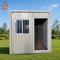 Maison conteneur pliable sur mesure de 20 pieds à installation rapide, préfabriquée et modulaire pour habitation, bureau ou jardin