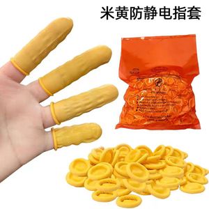 Fundas Desechables para Dedos Liyecheng, de Goma Antiestática, No Estériles, para Protección en Fábricas, Trabajos Electrónicos y Tareas Escolares - Product Image 2