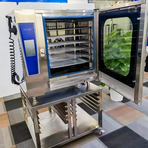 Grand <span class=keywords><strong>four</strong></span> à vapeur à convection électrique, <span class=keywords><strong>four</strong></span> de boulangerie commercial, prix bas - Product Image 1
