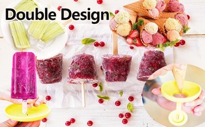 Soporte de Silicona Reutilizable para Helados y Conos para Niños, Evita que el Helado se Derrete y Gotee en las Manos Sucias - Product Image 5