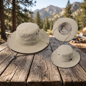 Chapeau Bob de Pêcheur à Large Bord pour Enfants, Respirant, Motif Jungle, pour la Pêche et le Cyclisme, avec Cordon Réglable à Motif Dessin Animé - Product Image 3