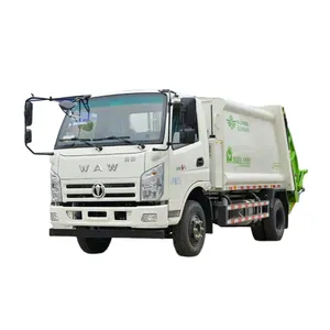 Garbage Truck Factory 4x2 LCV Swing Arm Skips Garbage Waste Bin Dumpster Container Automatic Loading Garbage Truck