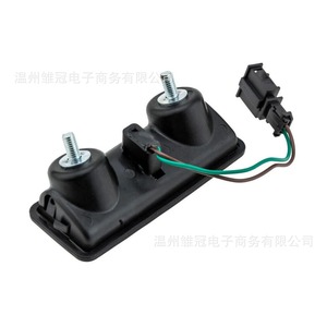 Manija de la puerta trasera del maletero 6Y0827574 para Volkswagen Skoda, pieza de repuesto de metal negro - Product Image 4