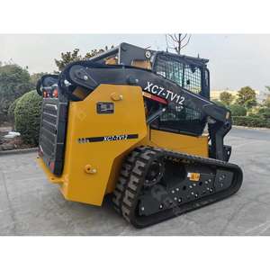 Nouveau chargeur original de rondelle de patin de chenille de 75hp 1360KG XC7-TV12 chargeur de rondelle de patin d'EPA avec le moteur de la rangée 4F - Product Image 4