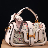 Sacs à main Loumixer pour femmes – Sacs de luxe de Guangzhou – Sac à bandoulière mignon style graffiti pour les sorties des filles