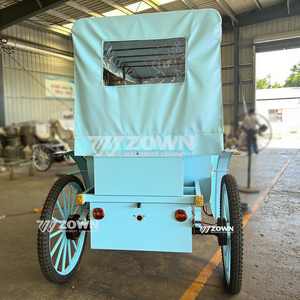 Carruaje de Caballos para Viajes de Ocio, Elegante Carruaje Eléctrico Real, Vehículo Turístico Vintage, Carruaje de Caballos de Cuatro Ruedas - Product Image 4